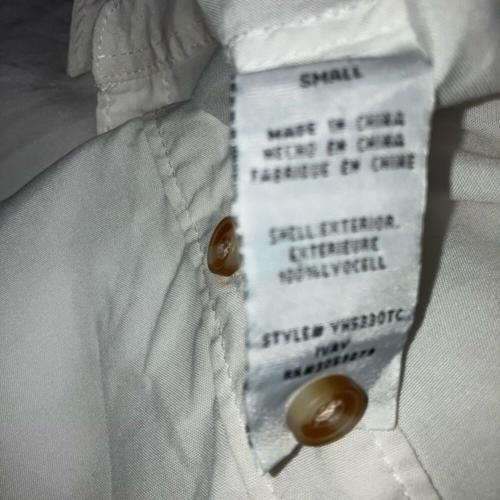 Thread + Supply S 100% Lyocell Solid White Long S… - image 5